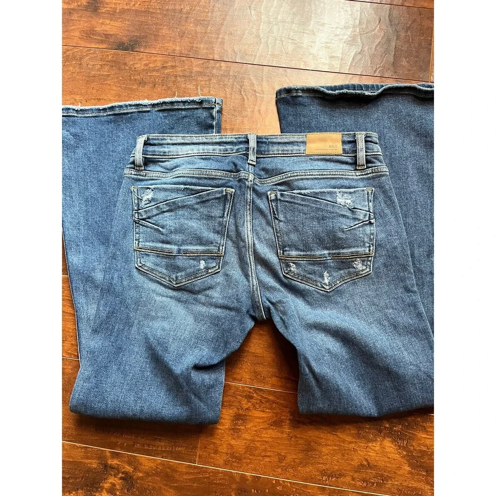 BKE Stella Slim Fit Low Rise Flare Jeans Size 31 Jeans - Picture 6 of 7